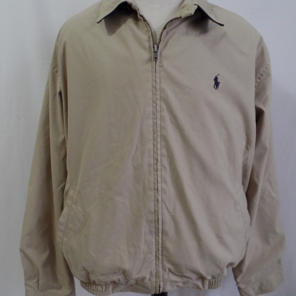 polo ralph lauren beige jacket